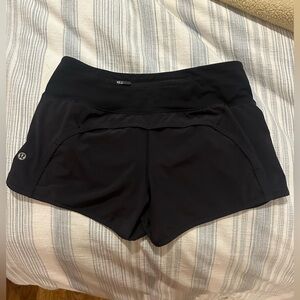 Black Lululemon shorts